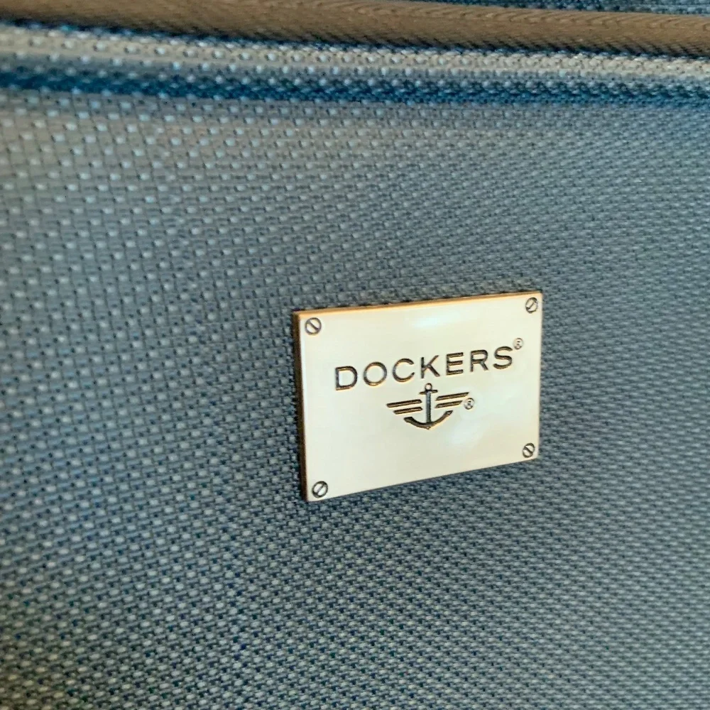 Dockers Travel Shoulder Carry-On Laptop Bag in Blue